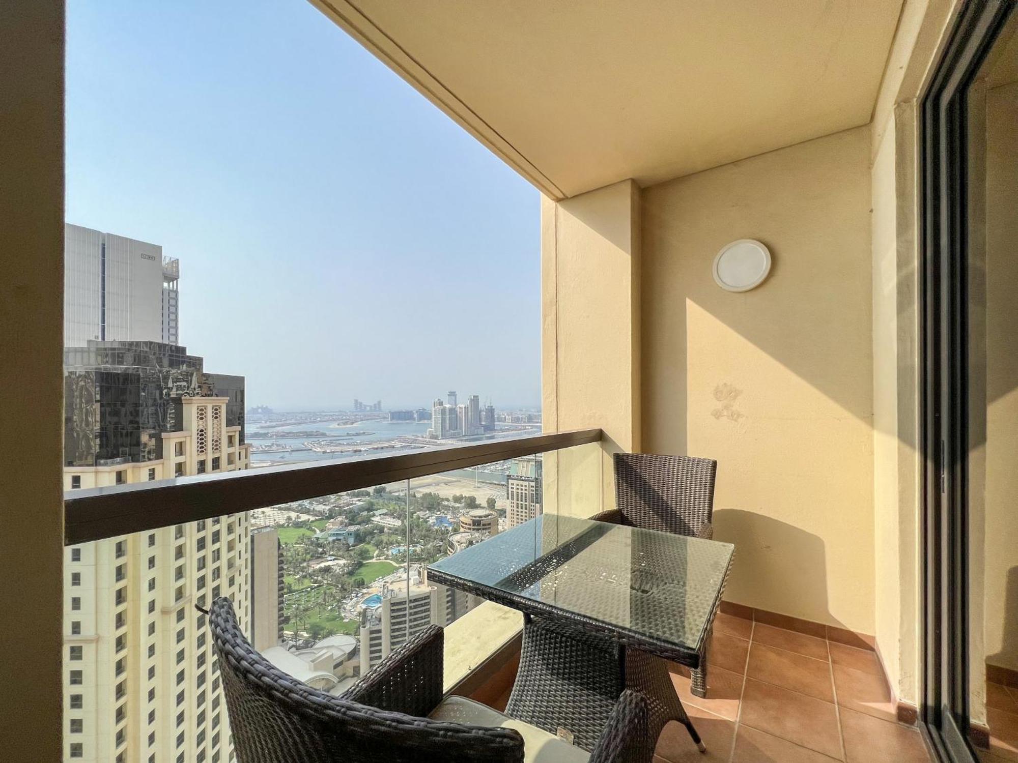 Stunning Marina & Sea View 4 Bedroom Apartment, Murjan 6 Jumeriah Beach Dubái Exterior foto